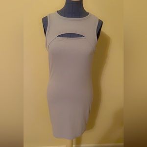 Alter’ D State | Body-con Dress | Baby Blue | Large |